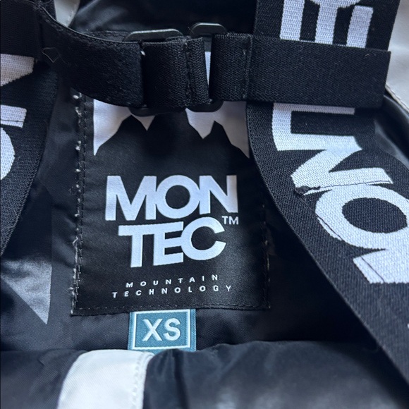 Montec Bibs an Jacket Set XS Pink and Gray - Picture 6 of 7